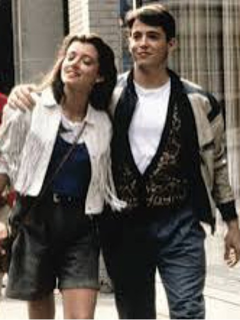 Ferris Bueller Sloane Halloween Costume Set Men XL Women 6-Boots 8-Fringe Jacket